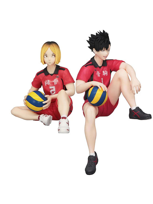 FIGURA PACK HAIKYUU NOODLE STOPPER - KURO + KENMA 1