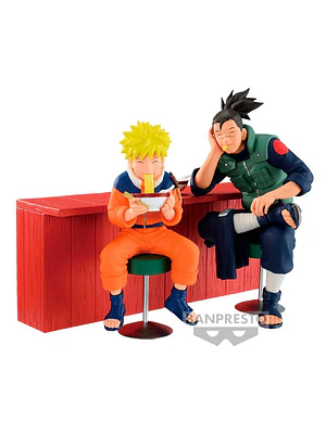 FIGURA PACK NARUTO ICHIRAKU MOMENT - NARUTO + IRUKA