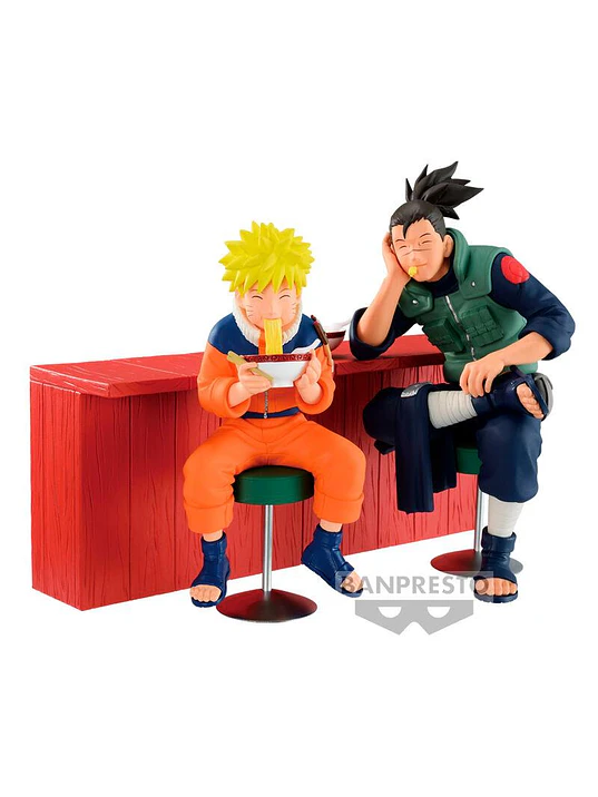 FIGURA PACK NARUTO ICHIRAKU MOMENT - NARUTO + IRUKA 1