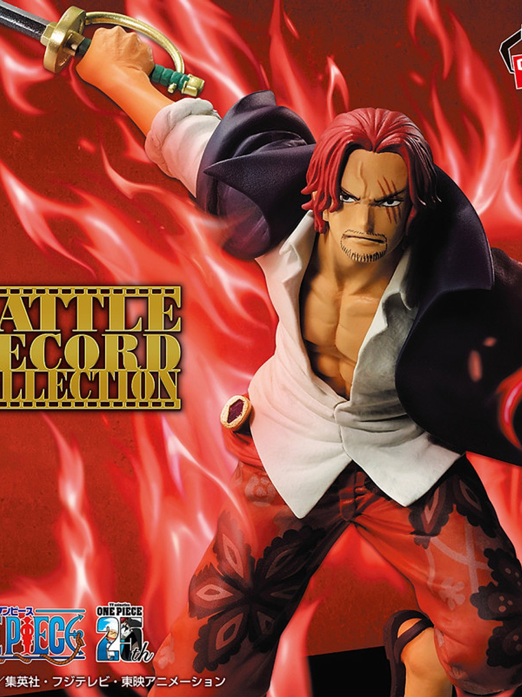 FIGURA ONE PIECE BATTLE RECORD COLLECTION - SHANKS 1