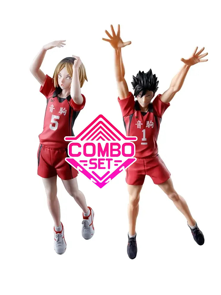 FIGURA PACK HAIKYUU POSING FIGURE - KURO + KENMA 1