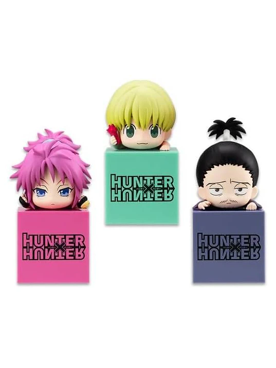 FIGURA PACK HUNTER X HIKKAKE - MACHI + SHALNARK + NOBUNAGA 1