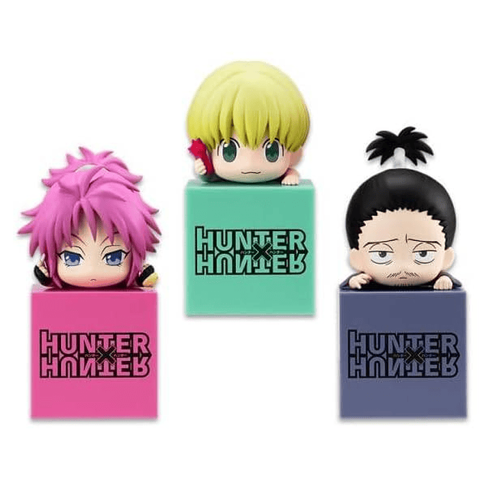 FIGURA PACK HUNTER X HIKKAKE - MACHI + SHALNARK + NOBUNAGA