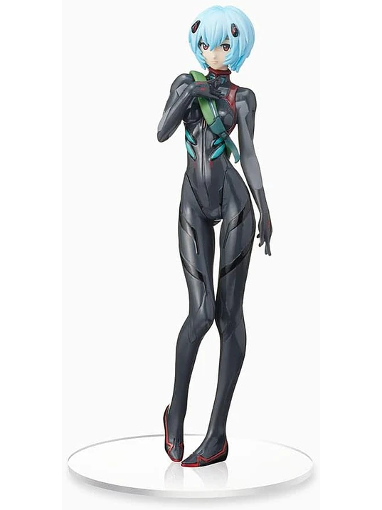FIGURA EVANGELION SEGA SPM - REI AYANAMI BLACK PLUGSUIT 1.5 VER. 1