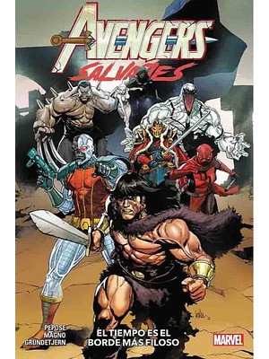 AVENGERS SALVAJES TPB VOL. 06: EL TIEMPO ES EL BORDE MAS FILOSO - PANINI LATAM