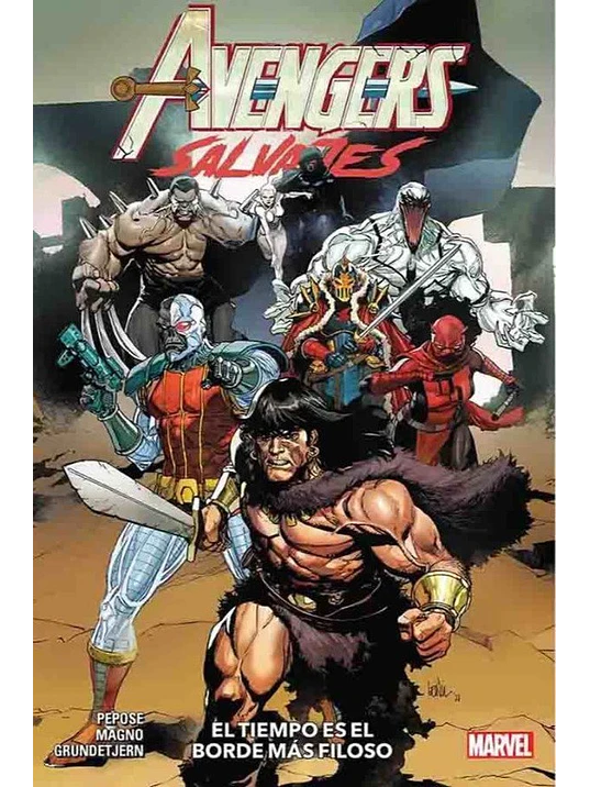 AVENGERS SALVAJES TPB VOL. 06: EL TIEMPO ES EL BORDE MAS FILOSO - PANINI LATAM 1