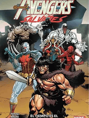 AVENGERS SALVAJES TPB VOL. 06: EL TIEMPO ES EL BORDE MAS FILOSO - PANINI LATAM