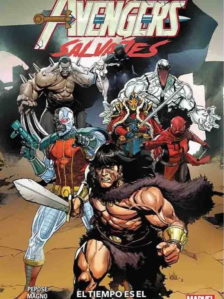 AVENGERS SALVAJES TPB VOL. 06: EL TIEMPO ES EL BORDE MAS FILOSO - PANINI LATAM 1