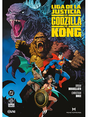 LIGA DE LA JUSTICIA VS GODZILLA VS KONG - OVNIPRESS	