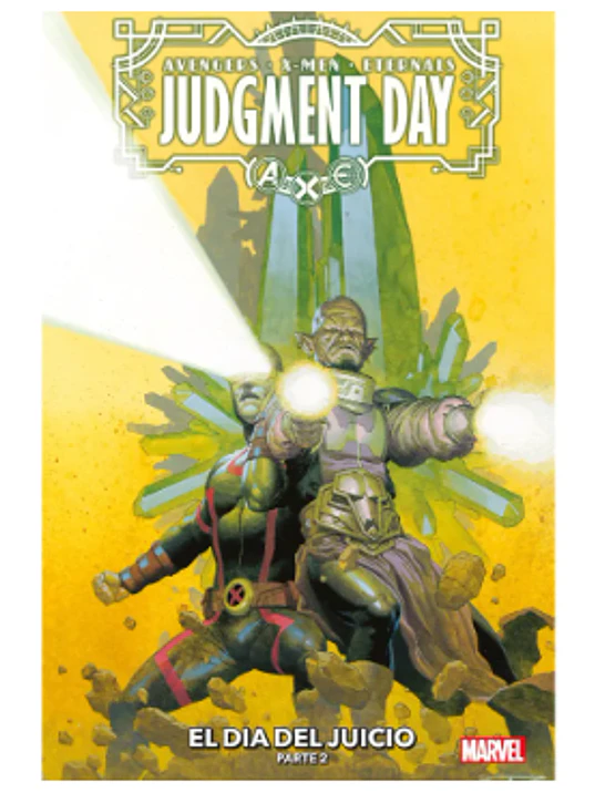 AXE TPB VOL. 02: JUDGEMENT DAY EL DIA DEL JUICIO PARTE 02 - PANINI LATAM 1