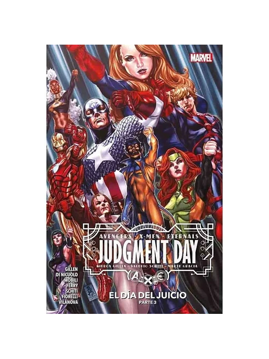 AXE TPB VOL. 03: JUDGEMENT DAY EL DIA DEL JUICIO PARTE 03 - PANINI LATAM 1