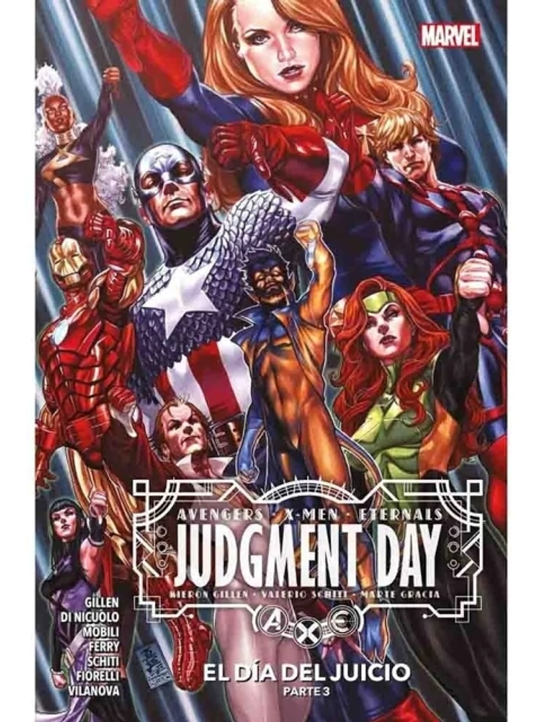 AXE TPB VOL. 03: JUDGEMENT DAY EL DIA DEL JUICIO PARTE 03 - PANINI LATAM 1