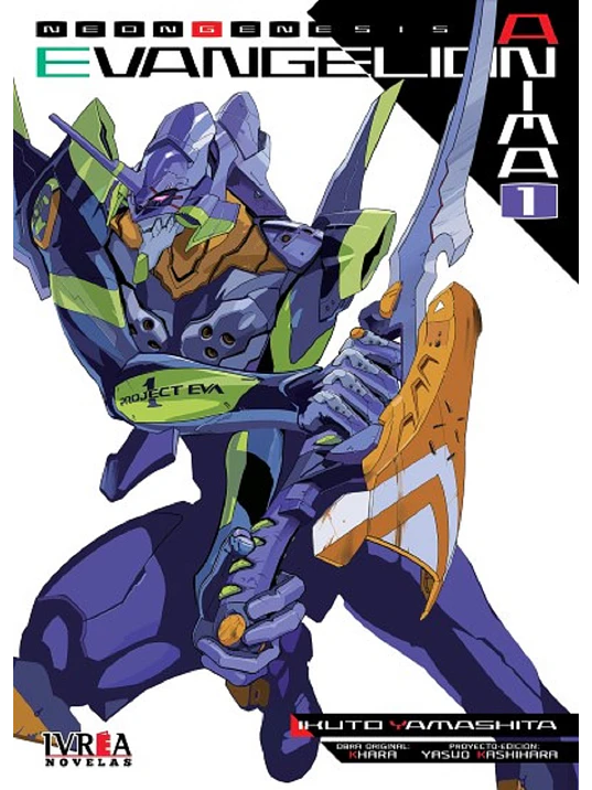 EVANGELION: ANIMA 01. NOVELA - IVREA ARGENTINA 1