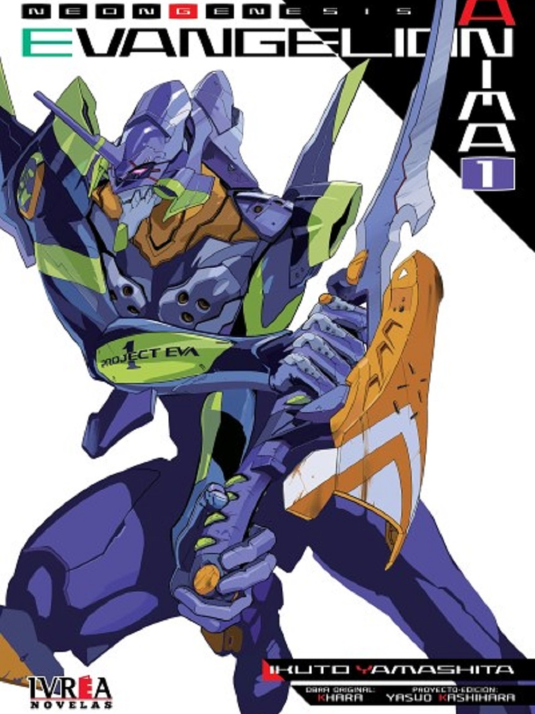 EVANGELION: ANIMA 01. NOVELA - IVREA ARGENTINA 1