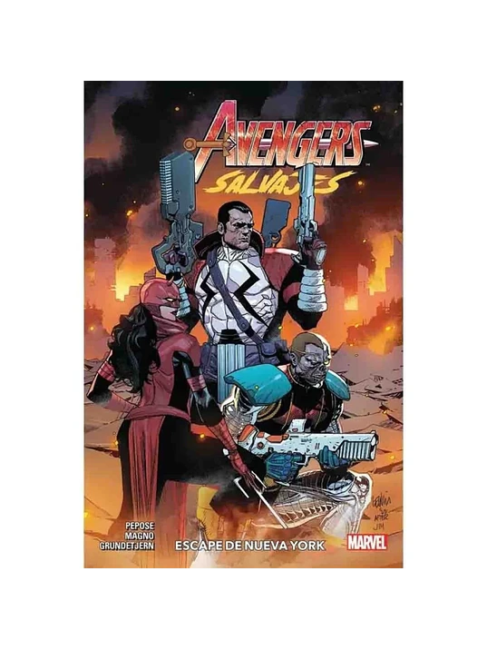AVENGERS SALVAJES TPB VOL. 07: ESCAPE DE NUEVA YORK - PANINI LATAM 1