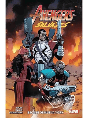 AVENGERS SALVAJES TPB VOL. 07: ESCAPE DE NUEVA YORK - PANINI LATAM