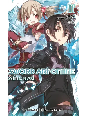 SWORD ART ONLINE AINCRAD 02 NOVELA - PLANETA