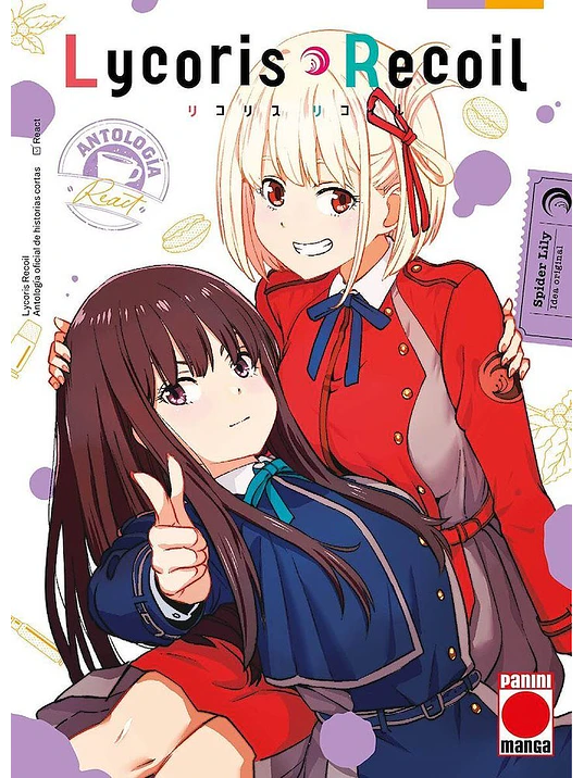 LYCORIS RECOIL ANTOLOGÍA: REACT - PANINI ESPANA 1