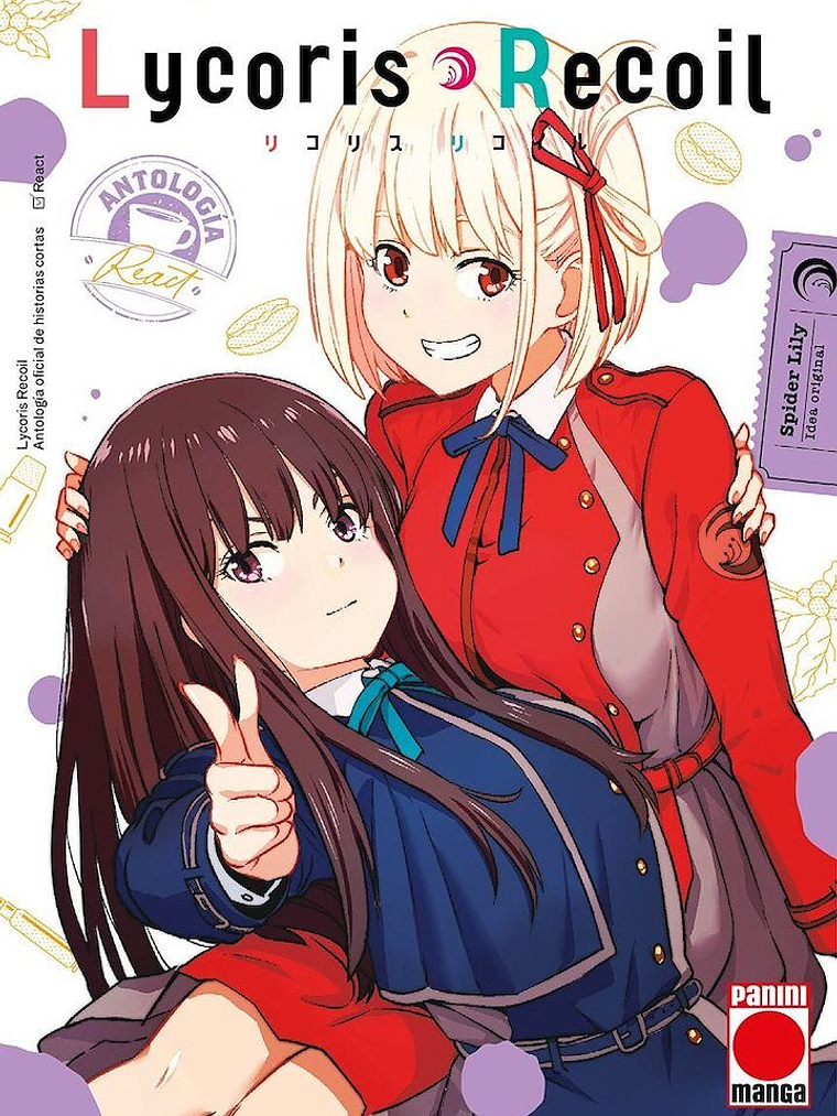 LYCORIS RECOIL ANTOLOGÍA: REACT - PANINI ESPANA 1