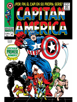 BIBLIOTECA MARVEL 80. CAPITÁN AMÉRICA 04 - PANINI ESPANA