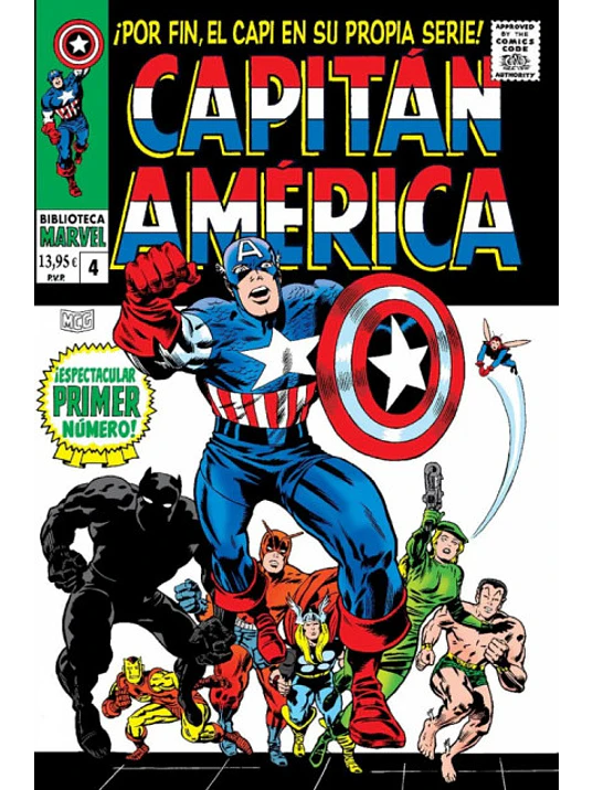 BIBLIOTECA MARVEL 80. CAPITÁN AMÉRICA 04 - PANINI ESPANA 1