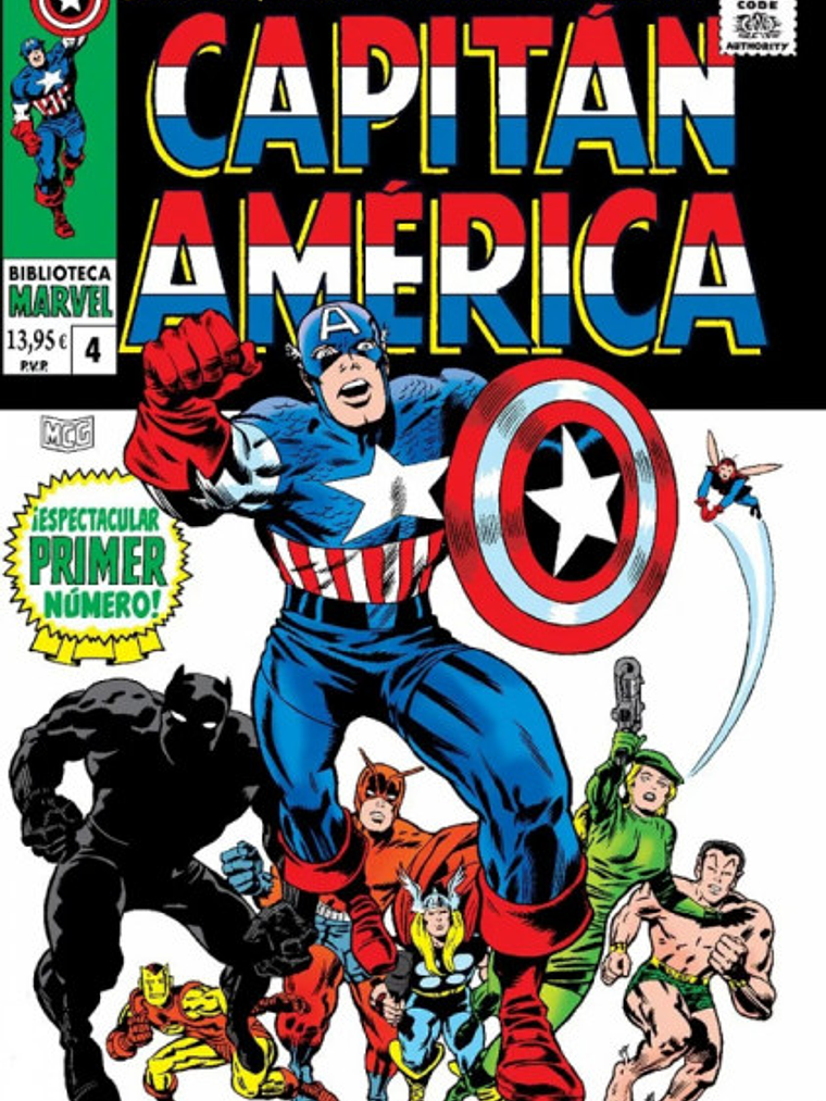 BIBLIOTECA MARVEL 80. CAPITÁN AMÉRICA 04 - PANINI ESPANA 1