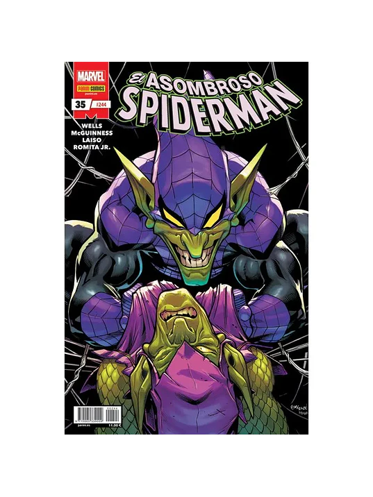 EL ASOMBROSO SPIDERMAN NÚM. 35/244 - PANINI ESPANA 1