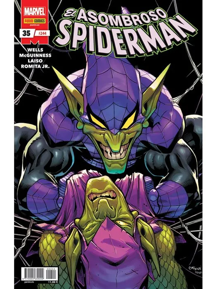 EL ASOMBROSO SPIDERMAN NÚM. 35/244 - PANINI ESPANA 1