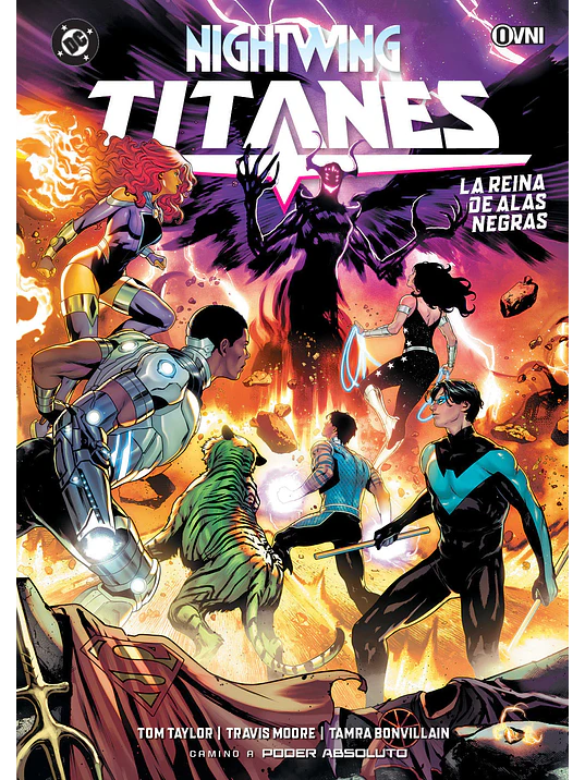 TITANES: LA REINA DE LAS ALAS NEGRAS - OVNIPRESS 1