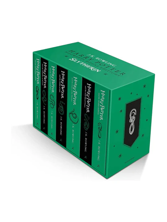 ESTUCHE BIBLIOTECA SLYTHERIN - SALAMANDRA 1
