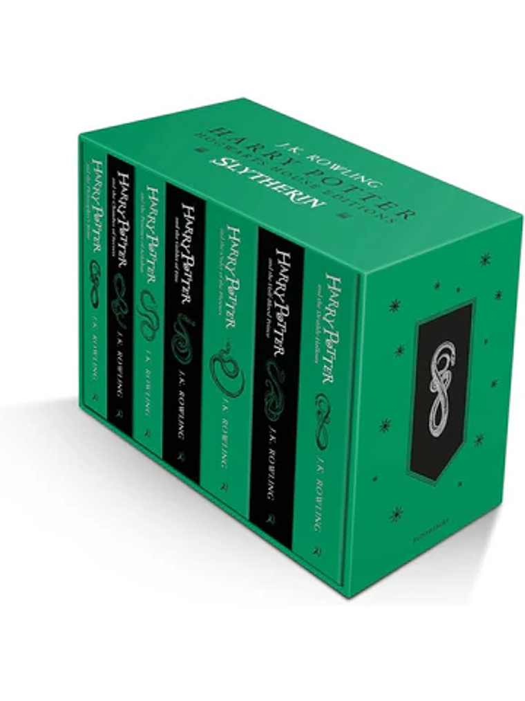 ESTUCHE BIBLIOTECA SLYTHERIN - SALAMANDRA 1