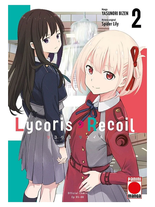 LYCORIS RECOIL 02 - PANINI ESPANA 1