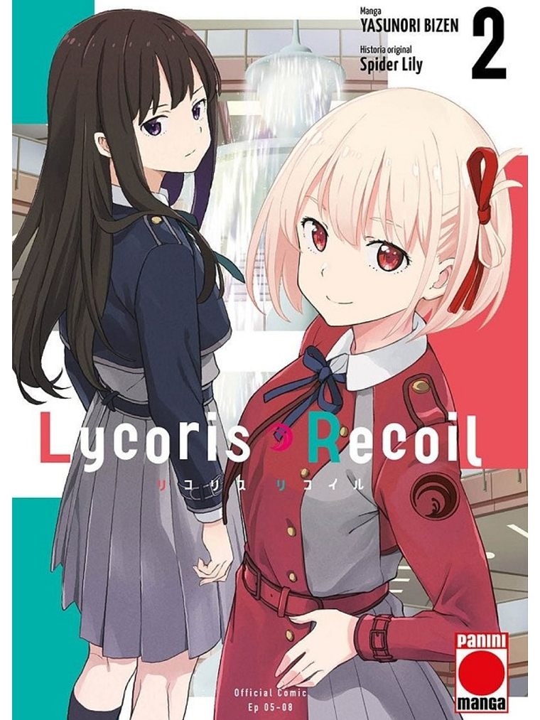 LYCORIS RECOIL 02 - PANINI ESPANA 1