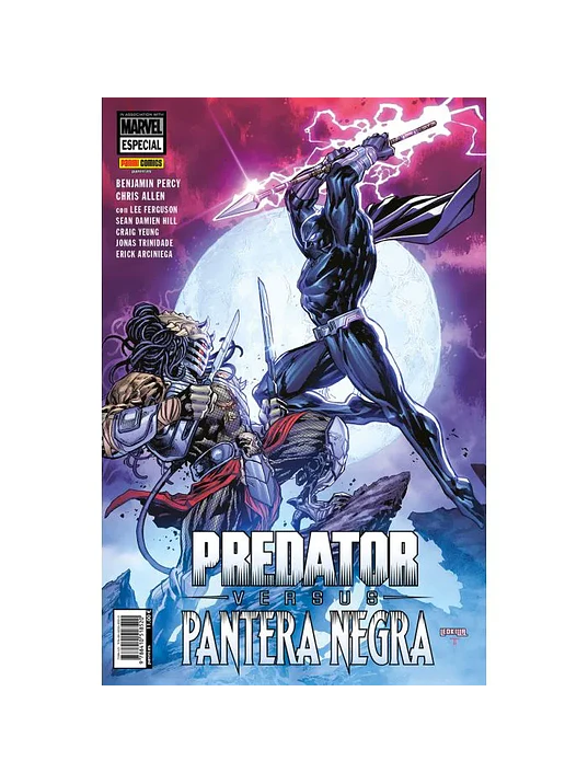 PREDATOR VS. PANTERA NEGRA - PANINI ESPANA 1