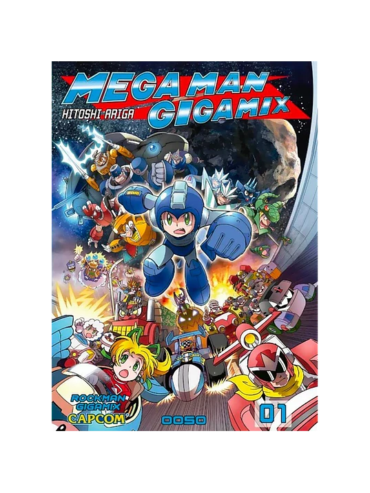 MEGA MAN GIGAMIX 01 - OOSO COMICS 1