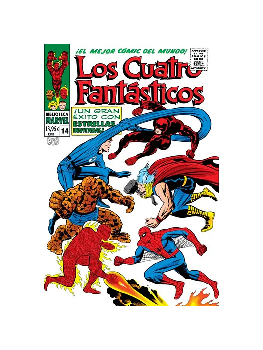 BIBLIOTECA MARVEL 83. LOS CUATRO FANTÁSTICOS 14 - PANINI ESPANA 1