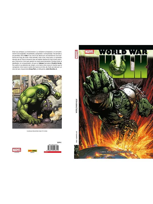 MARVEL ESSENTIALS 19. WORLD WAR HULK - PANINI ESPANA	 1