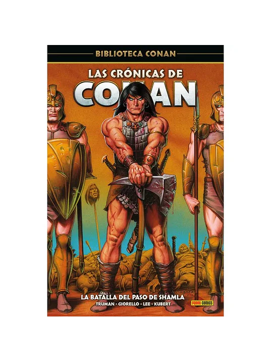 BIBLIOTECA CONAN. LAS CRÓNICAS DE CONAN 04: LA BATALLA DEL PASO DE SHAMLA - PANINI ESPANA 1
