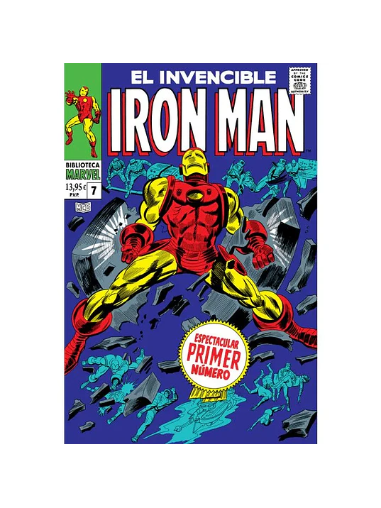 BIBLIOTECA MARVEL 85. EL INVENCIBLE IRON MAN 07 - PANINI ESPANA 1