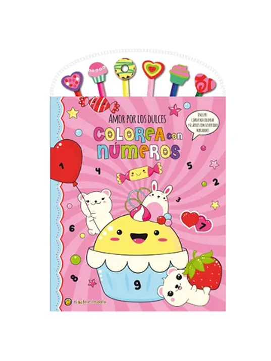 COLOREA CON NUMEROS: AMOR POR LOS DULCES - EL GATO DE HOJALATA	 1