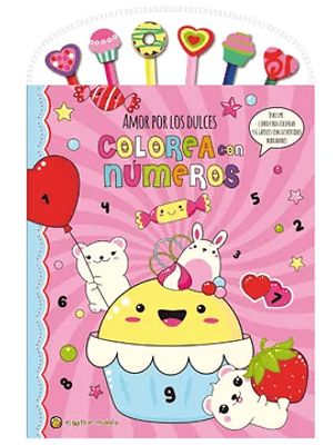 COLOREA CON NUMEROS: AMOR POR LOS DULCES - EL GATO DE HOJALATA	