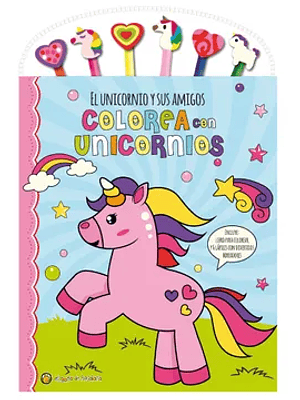 COLOREA CON UNICORNIOS: EL UNICORNIO Y SUS AMIGOS - EL GATO DE HOJALATA