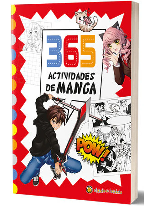 365 ACTIVIDADES DE MANGA - EL GATO DE HOJALATA 1