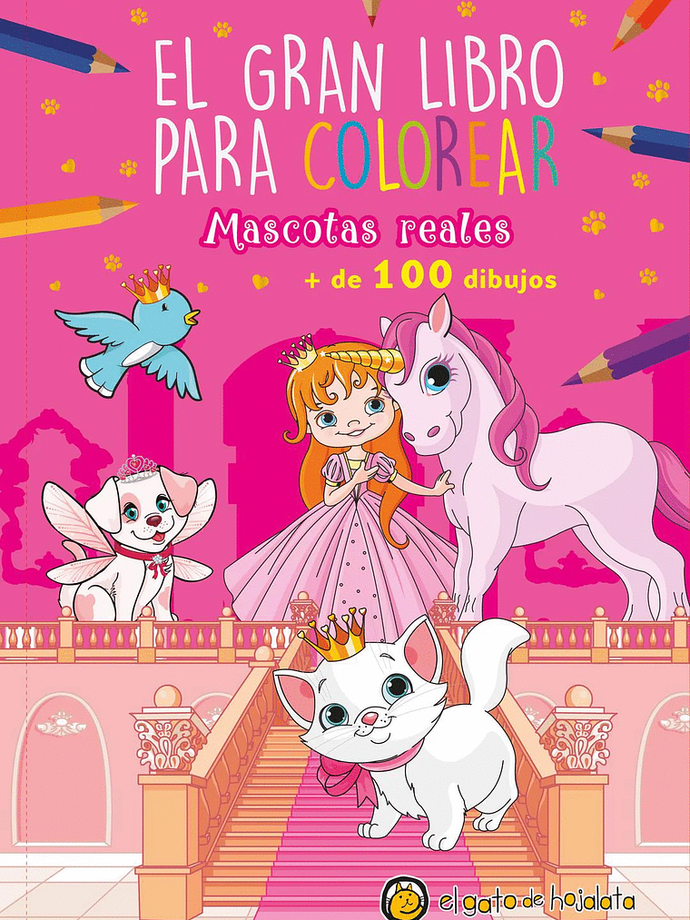 EL GRAN LIBRO PARA COLOREAR MASCOTAS REALES - EL GATO DE HOJALATA 1