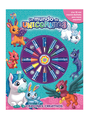 UN MUNDO DE UNICORNIOS. CRAYONES CREATIVOS - PHIDAL