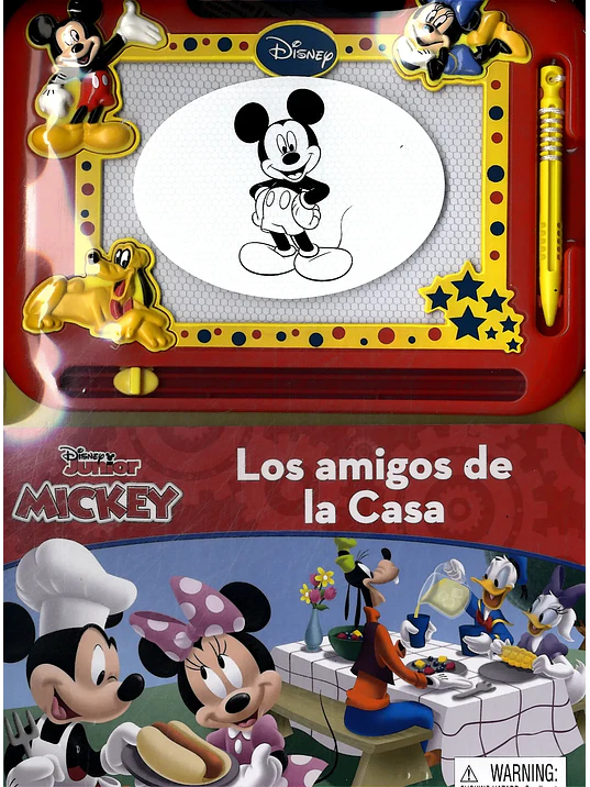 DISNEY MICKEY PIZARRA. LOS AMIGOS DE LA CASA - PHIDAL 1