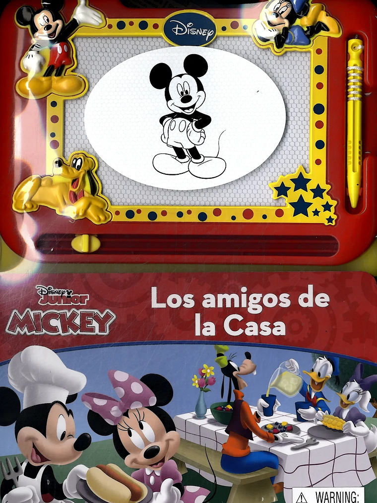 DISNEY MICKEY PIZARRA. LOS AMIGOS DE LA CASA - PHIDAL 1