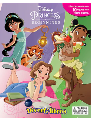 DISNEY PRINCESS. GRANDES AVENTURAS DIVERTI-LIBROS - PHIDAL
