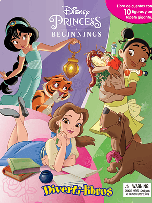 DISNEY PRINCESS. GRANDES AVENTURAS DIVERTI-LIBROS - PHIDAL