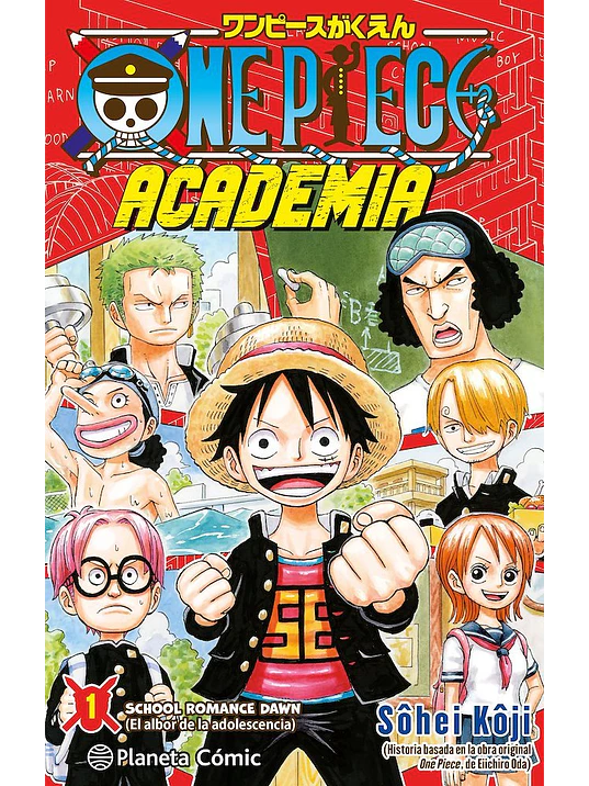ONE PIECE ACADEMIA 01 - PLANETA 1